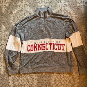 UConn Women’s Lightweight Quarter Zip Sweater